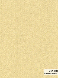 วอลเปเปอร์ลายผ้า พื้นสีเหลือง ZEA-B116W