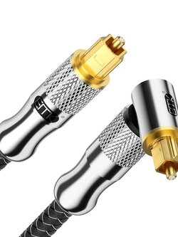 ERTK AngleGoldHi-FiOptical สายสัญญาณออฟติคอลแบบ 5.1 สำหรับเครื่องเสียง ทีวี คุณภาพสูง ประกันศูนย์ไทย