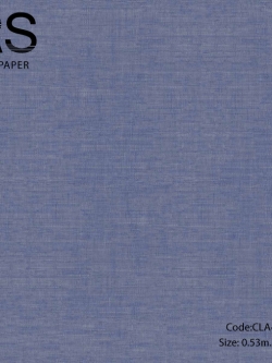 วอลเปเปอร์พื้นเรียบโทนสีม่วงอมสีน้ำเงิน CLA-Q64