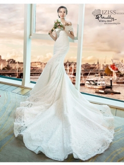 BR361 **พรีออเดอร์**ชุดแต่งงาน&ชุดเจ้าสาวแนวเรียบหรู สีขาวเกรดพรีเมี่ยม น่ารัก สวยโดดเด่นไม่ซ้ำใคร