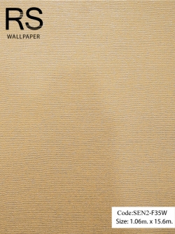 วอลเปเปอร์สีพื้นโทนสีเหลืองมีจุดสีเงินเล็กๆแทรก SEN2-F35W
