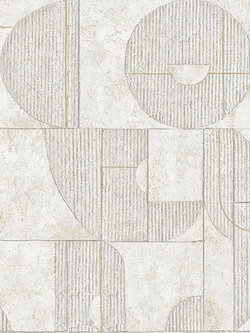 วอลเปเปอร์สไตล์โมเดิร์น ลายคณิตศิลป์ BOA-F30W