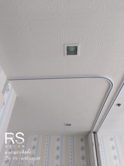 ติวอลเปเปอร์ @wish สามย่าน งานเพดาน