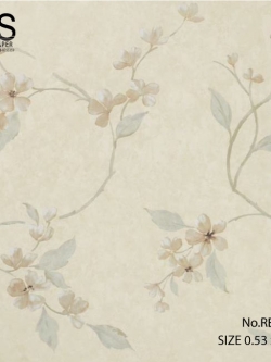วอลเปเปอร์ ลายดอกไม้ REF-D49