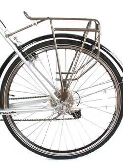 VINCITA : C035 ตะแกรงหลัง Voyage Stainless Steel สีเงินขัดทราย