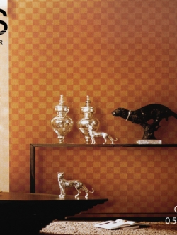 วอลเปเปอร์ลายตารางสี่เหลี่ยม OL-B79