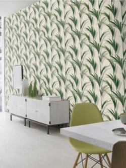 วอลเปเปอร์ลายใบต้นหมาก (Tropical style) FD3-B01