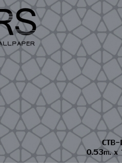 วอลเปเปอร์โมเดินท์ กราฟฟิคสีเทา (Moroccan Style)CTB-D23