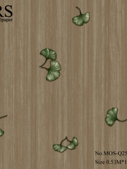 วอลเปเปอร์ลายใบไม้สไตล์วินเทจ คลาสสิค MOS-Q25