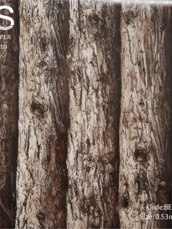 วอลเปเปอร์ลายท่อนไม้เรียงกัน BEY-Q60
