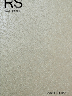 วอลเปเปอร์เทกเจอร์โฟมขรุขระพื้นสีน้ำตาลอ่อน ECO-D56