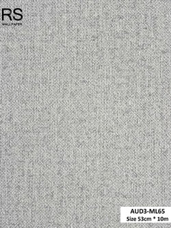 วอลเปเปอร์ สีน้ำตาลอมเทา ปนกลิตเตอร์สีเงิน AUD3-ML65