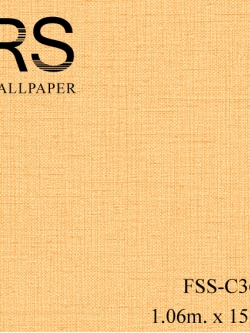 วอลเปเปอร์พื้นสีเหลืองส้ม FSS-C36W