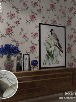 วอลเปเปอร์ ลายดอกไม้ No.STL-J83
