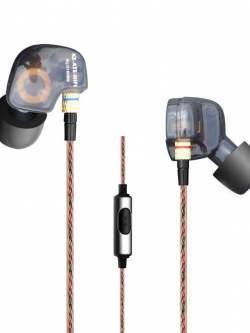 ขาย หูฟัง KZ ATE หูฟัง[มีไมค์ ดำ] อินเอียร์ In-ear รุ่นใหม่ Super Bass ตัดเสียงรบกวนได้ดี คุณภาพระดับ military-grade รองรับ Mobile Phone iOS Android