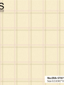 วอลเปเปอร์ ลายตาราง No.ERA-ST07