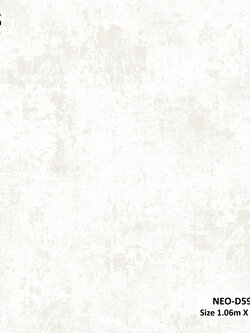 วอลเปเปอร์ลายปูนเปลือยคอนกรีต สีขาวครีม NEO-D59W