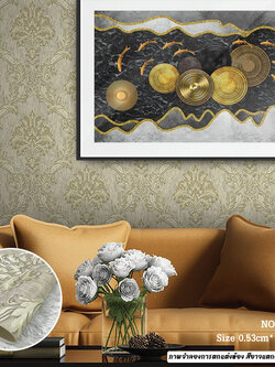 วอลเปเปอร์ติดผนัง ลายหลุย์ รหัส CST-J79