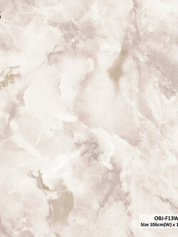 วอลเปเปอร์ลายหินอ่อน สีน้ำตาลอมชมพูปนสีทอง OBJ-F13W