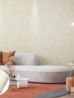 วอลเปเปอร์ลายหินอ่อน สีครีม FSK-J62