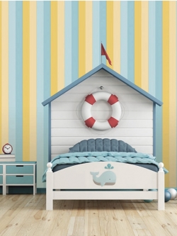 วอลเปเปอร์ลายทาง 4 สี No.PLH-D20