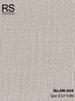 วอลเปเปอร์ลายผ้า สีน้ำตาล No.AW-A04