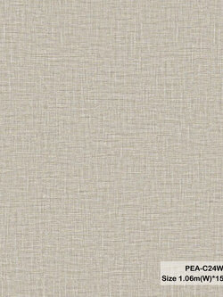 วอลเปเปอร์ลายผ้า สีน้ำตาลอ่อน PEA-C24W
