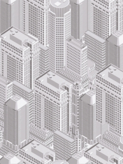 วอลเปเปอร์ ลายตึก MDN-M26W