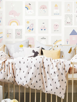 วอลเปเปอร์การ์ตูนห้องเด็ก Sunny Home No.DW-C03W