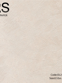 วอลเปเปอร์เทกเจอร์ปูนปาดสีครีมไข่ OL2-B79