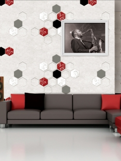 วอลเปเปอร์ อาร์ต เก๋ CHM-D50