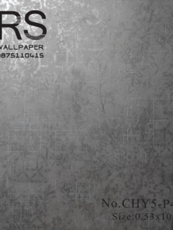 วอลเปเปอร์ สีพื้น เรียบ สีเทาเงินCHY5-P43