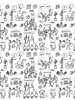 วอลเปปอร์ ภาพในห้องเรียน (สั่งผลิต)