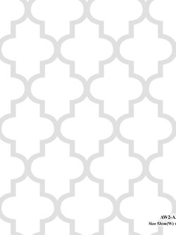 วอลเปเปอร์ลายโค้งดอกจิก โทนสีเทาอ่อน AW2-A32