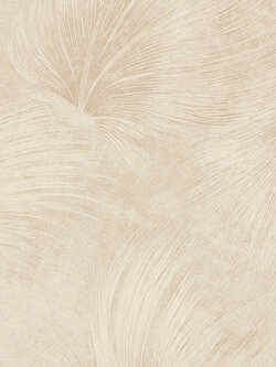 วอลเปเปอร์ลายใบไม้ สีน้ำตาลอ่อน DES-F50W