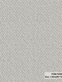 วอลเปเปอร์ลายผ้า สีเทาเข้ม POM-F85W