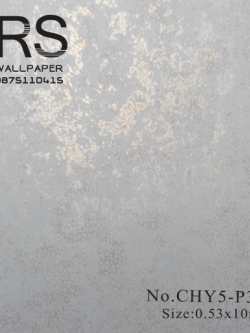 วอลเปเปอร์ สีพื้น เรียบ สีฟ้าทองCHY5-P34