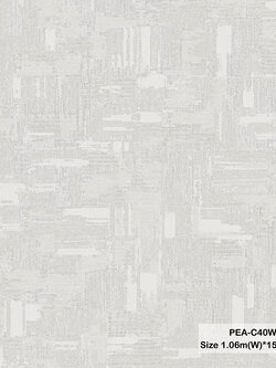 วอลเปเปอร์สไตล์โมเดิร์น สีเทา PEA-C40W