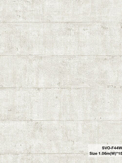 วอลเปเปอร์ลายคอนกรีต สีเทาอ่อน SVO-F44W