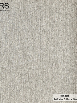 วอลเปเปอร์สีน้ำตาลเทา ผสมกลิตเตอร์สีเงิน DI5-R06