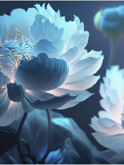 วอลเปเปอร์ภาพดอกไม้ (สั่งผลิต)