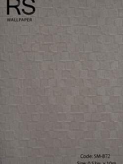 วอลเปเปอร์เทกเจอร์เกร็ดสี่เหลี่ยมพื้นสีน้ำตาลเข้ม SM-B72