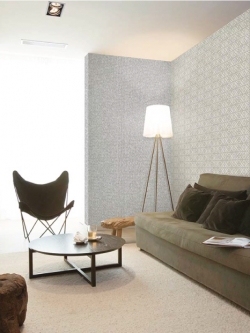 วอลเปเปอร์ลายโมเดิร์นคลาสสิคโทนสีเทา ชมพู 27-C15W