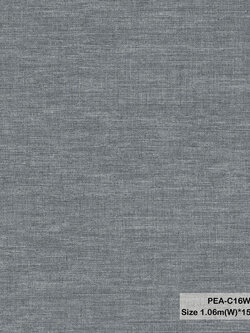 วอลเปเปอร์ลายผ้า สีเทาอมน้ำเงิน PEA-C16W