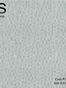 วอลเปเปอร์เทกเจอร์จิ๊กซอว์เล็กต่อกันพื้นสีเงินเข้ม PO-MD58