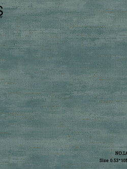 วอลเปเปอร์เทกเจอร์ปูนเปลือยโทนสีฟ้าอมสีเขียว LOF-F97