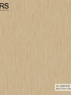วอลเปเปอร์ สีพื้นน้ำตาลทอง No.GOD-S18