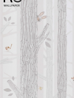 วอลเปเปอร์ลายต้นไม้แนวน่ารักๆ SMT-D56