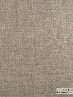 วอลเปเปอร์สีน้ำตาลเข้ม มีกากเพชรสีทอง GLI-F38W