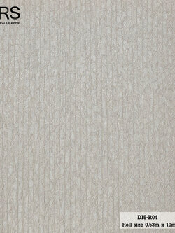 วอลเปเปอร์ สีน้ำตาลอ่อน ผสมกลิตเตอร์สเงิน DI5-R04